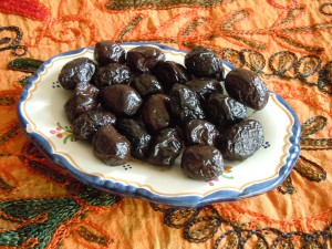 Aceitunas negras de Marruecos