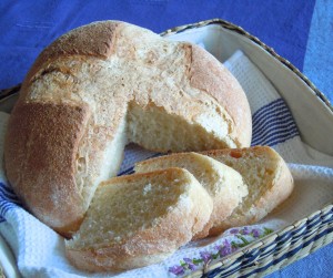 Receta básica de pan