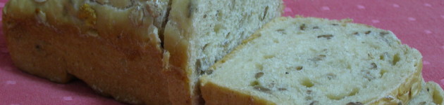 Pan de molde con pipas de girasol