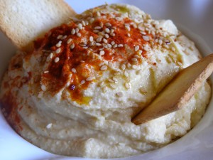 Hummus, paté de garbanzos