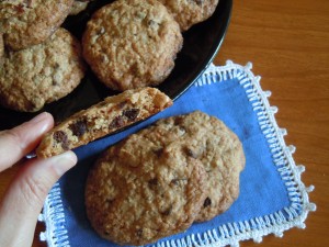 Cookies de chocolate y nueces 